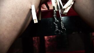 Bdsm bitch masturbating well