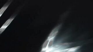 Slags into rubber sharing dick into 3 way