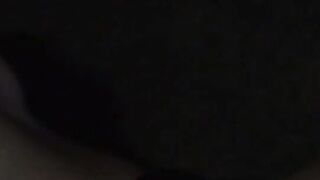 Bombshell blonde gets muff cummed outside