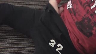 UncutSkin.com - Kinky twink Chav jerks off his trimmed cock and ejaculates