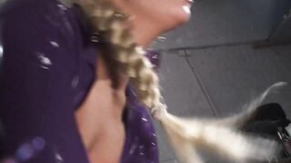Chained sub gets plowed by her master