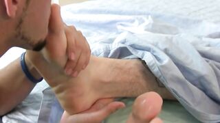 ToeSuckingDudes.com - Cody and Adam love sucking toes before hardcore anal action
