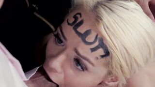 PornTaboos.com - Young blonde girl gets a cumshot surprise after being caught on came