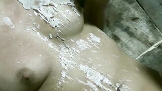 Erotic sub sucking off penis deep