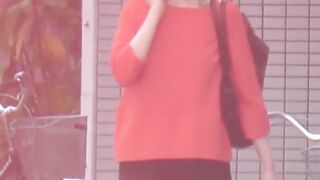 Japanese ladies cant battle the desire to piss in the city