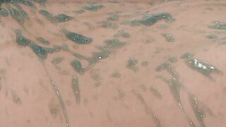 Waxed sub gets mouth screwed