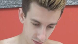 ToeSuckingDudes.com - Danny loves playing with his adorable feet while wanking off