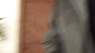 Turned On blondie taking a humongous penis