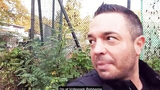 Sex seen into the park with older woman Rubina Public