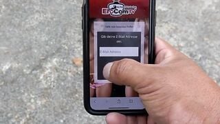 Sex seen into the park with older woman Rubina Public