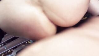 Sex seen into the park with older woman Rubina Public
