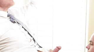 Legrand Wolf bareback fucks his work distraction