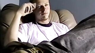 Hardcore doggystyle drill and blowjob with blonde twink