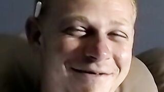 Hardcore doggystyle drill and blowjob with blonde twink