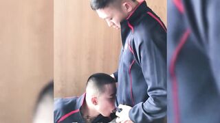 KawasakiYoshi.com - Inked Yoshi rims and barebacks his hot soccer teammate's tight as