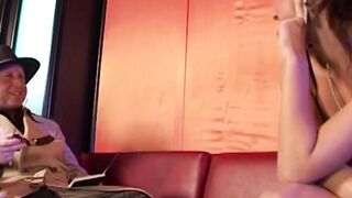 Pierced EU Hottie ride a thick dick