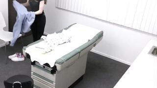 Michelle Anthony is concerned about her pussy so her doctor fingers her to check thin