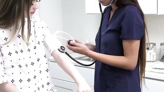 Michelle Anthony is concerned about her pussy so her doctor fingers her to check thin