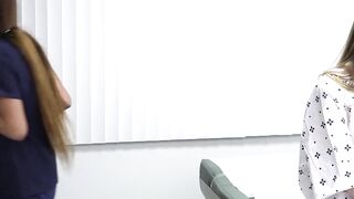 Michelle Anthony is concerned about her pussy so her doctor fingers her to check thin
