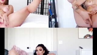 GirlsFollow.com - Karla Kush's solo play: masturbation with girls on webcam