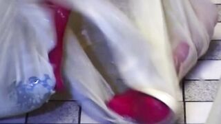 Gf into rubber punish her slaves