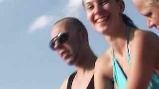 Amateur bitches fucking outdoor