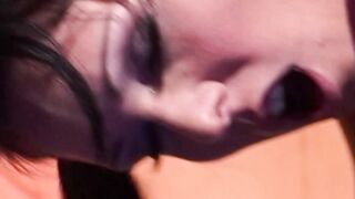 Rubber lesbians fisting their twats