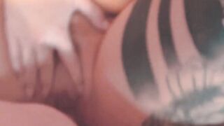 Long curvy tattoo bimbo Mia Blow user seen