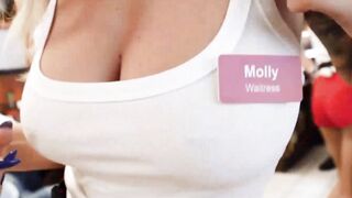 My BBC is throbbing from naughty girls Elana Bunnz and Eden West
