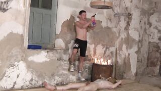 Submissive hunk Jake Hunter loves being tormented and desperately wants more