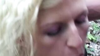 Bi Sexual bitches gangbanged inside the woods