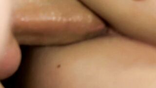 Cute blonde JR Adams breeded by a hung dicks thick cum