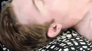 Flirty Andrew Lee welcomes virgin Avery Jones to his home