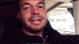 Outdoors parking lot sex with blonde Web Cam-Angel