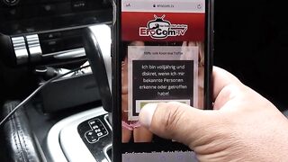 Outdoors parking lot sex with blonde Web Cam-Angel
