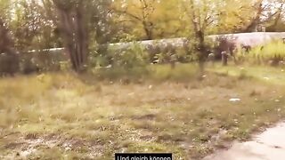 Vehicle sex seen with slender blonde Tania Swank
