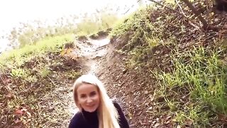 Vehicle sex seen with slender blonde Tania Swank