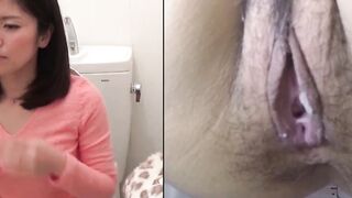 Horny babe uses vibrator on her hard nipples and wet pussy