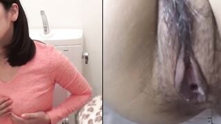Horny babe uses vibrator on her hard nipples and wet pussy