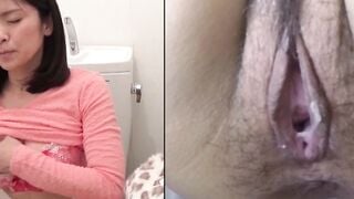 Horny babe uses vibrator on her hard nipples and wet pussy
