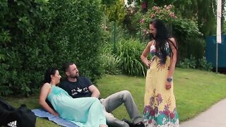 Bro ripped open for booty sex by cougar Bonny Devil