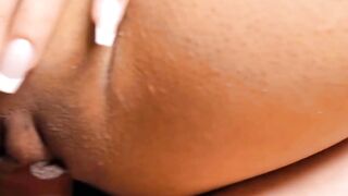 Amazingly Hot african haired Penelope Cum real sex date