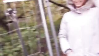 Young women Minori seduces for sex into ruins