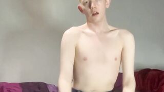 Amateur twink Conor Rey does all sorts of kinky stuff alone