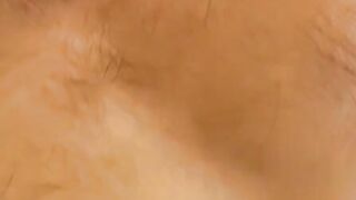 Hairy Ajax loves masturbating his dick and holds balls