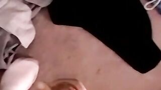 Gay amateur strokes his cock and gets sucked by mature ebony