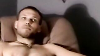 Gay amateur strokes his cock and gets sucked by mature ebony