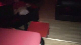 2 lesbians having lesbo sex into front of spectators