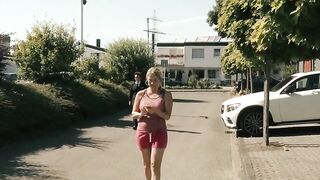 Sauna fucking with nude blonde mom Julia-Pink