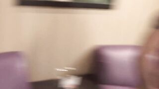 Stud receives a sloppy blowjob before fucking his man anally